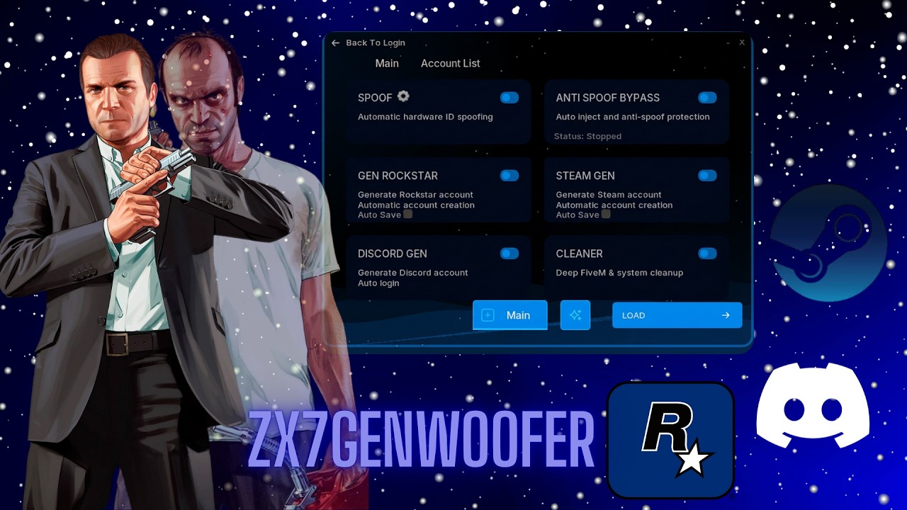 How to download and use ZX7GenSpoofer AccGenerator And Spoofer