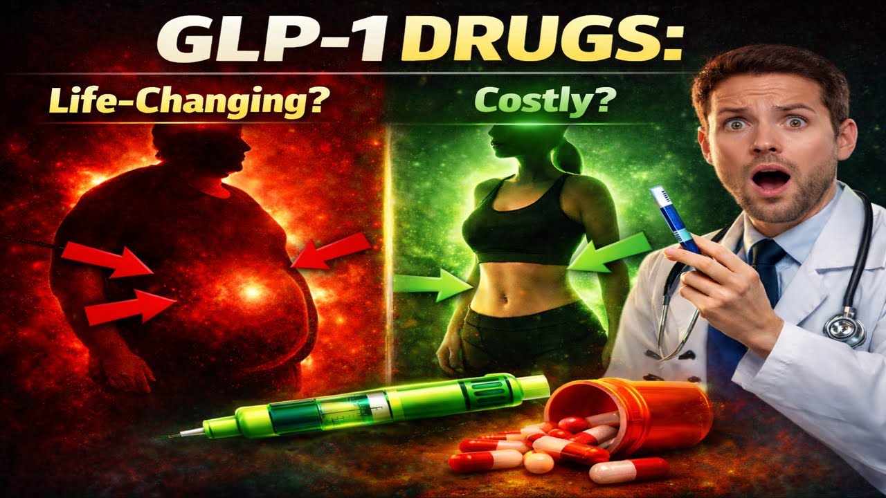 GLP-1 Weight Loss Drugs : Miracle Cure or Costly Mistake? ( Facts vs Hype )