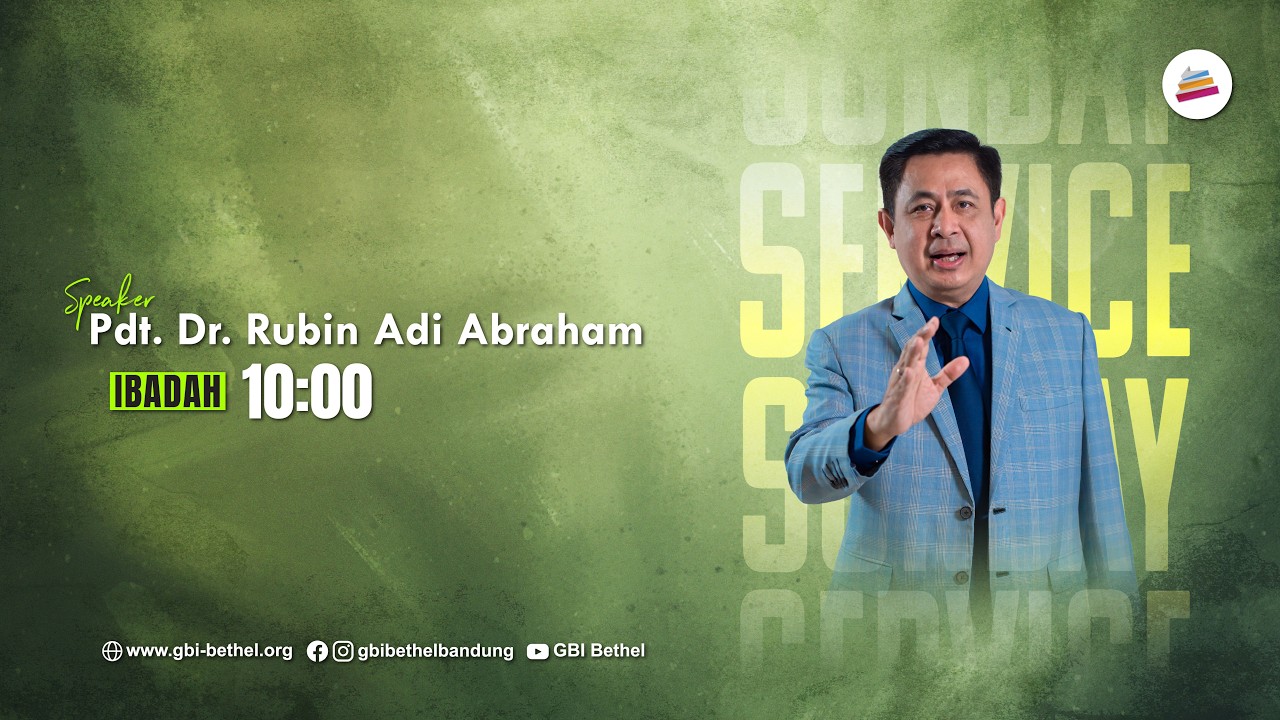 Pdt. Dr. Rubin Adi Abraham (Summarecon 10.00)