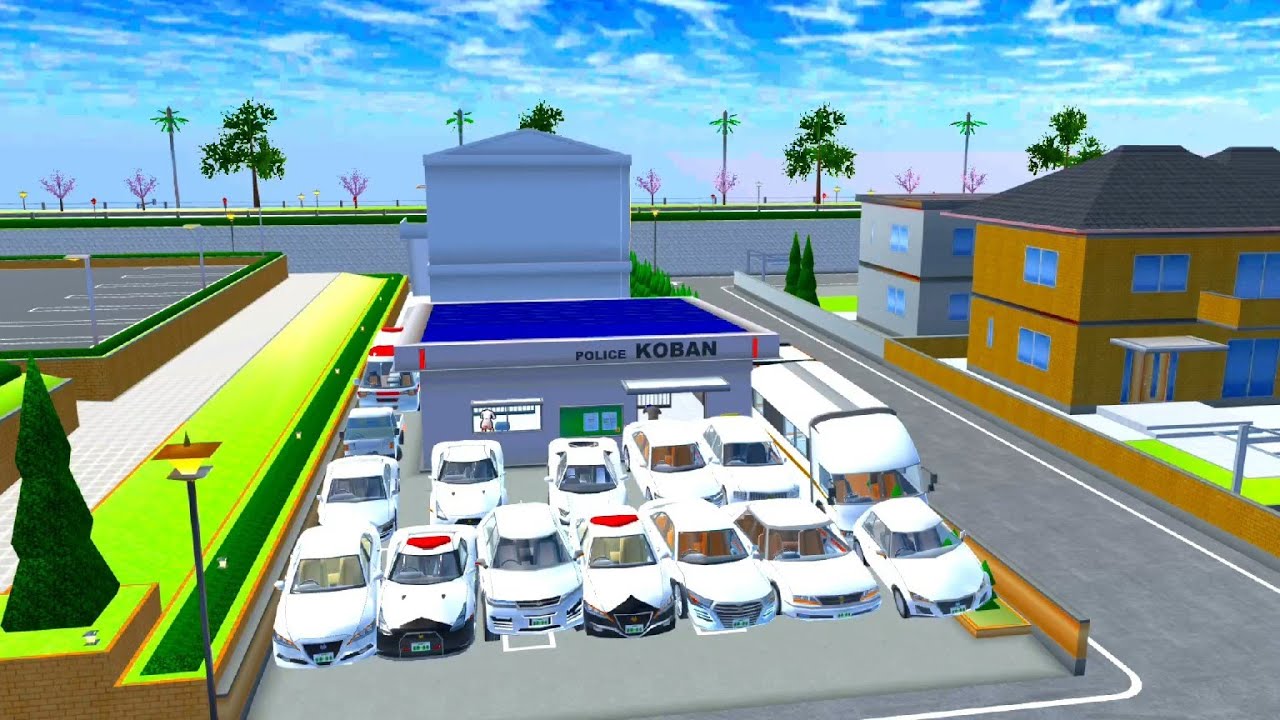 Ultimate Police Station Parking Scene!