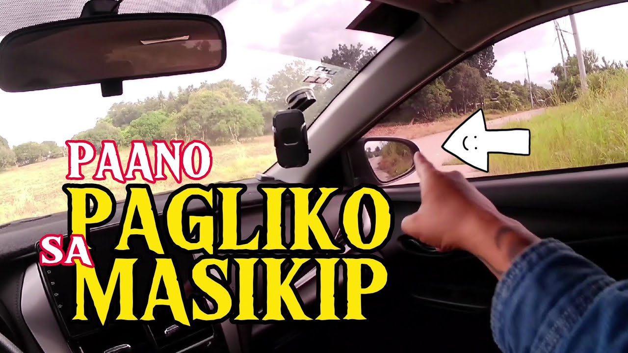 PAANO MAG MANIHO AT LUMIKO SA MASISIKIP NA KALSADA?