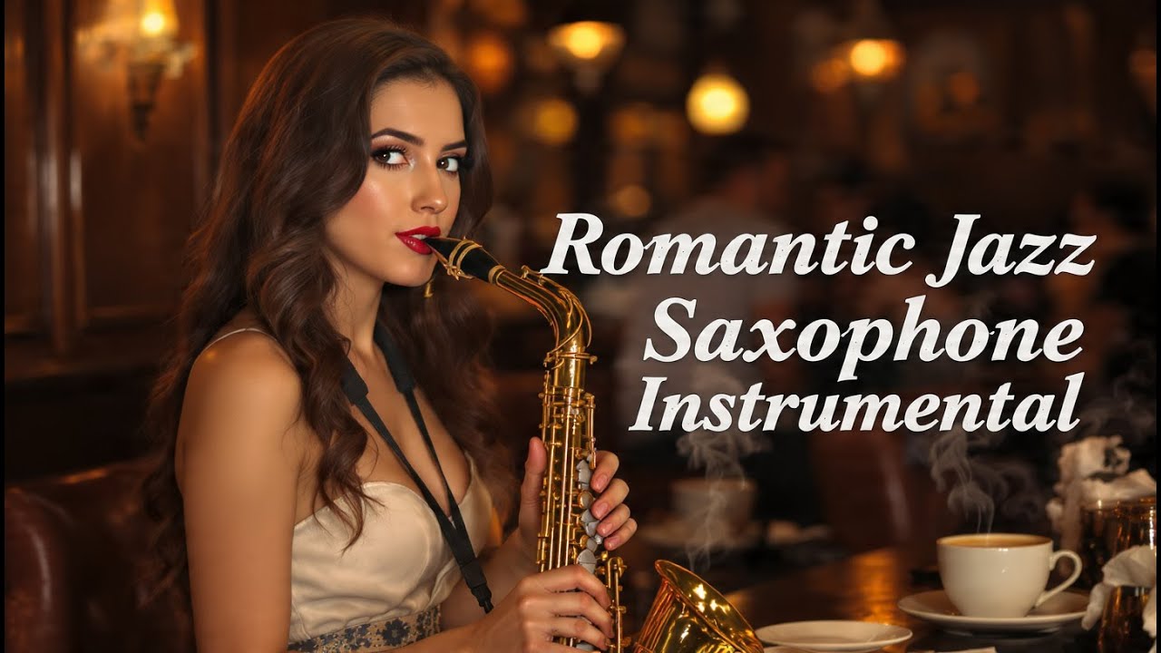 Sweet Dinner Ambience & Chill Vibes 🎷 Romantic Jazz Saxophone Relaxing Instrumental Music
