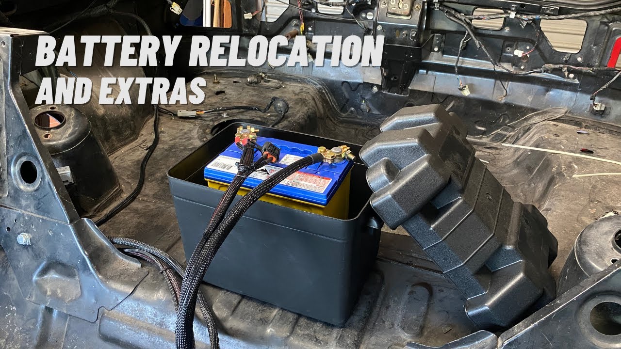 Nissan 180sx | Battery Relocation
