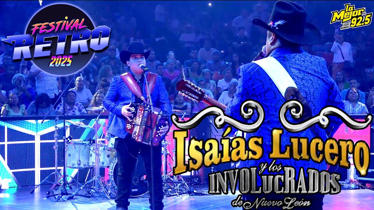 Isaías Lucero Y Los Involucrados - ( El Dia que Puedas ) Festival Retro 2025 La  Mejor FM MVS Mty