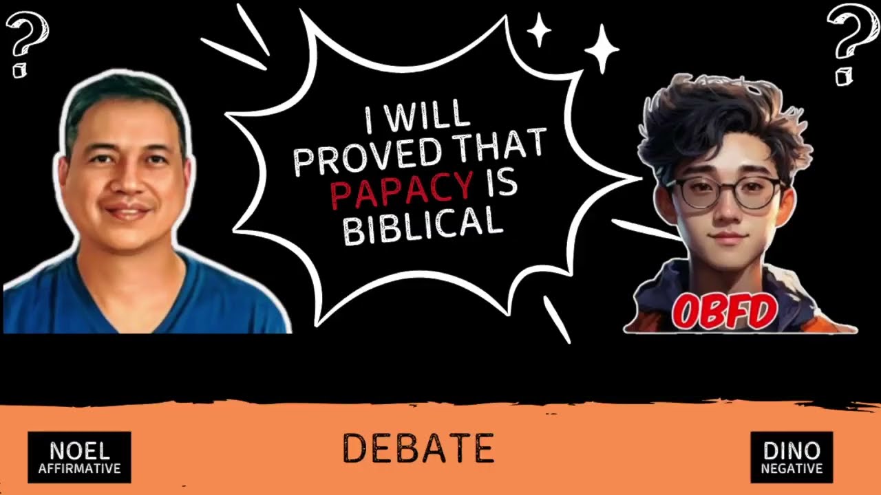CFD Noel Perfecto (Catholic) vs Pastor Dino Diaz (Baptist)