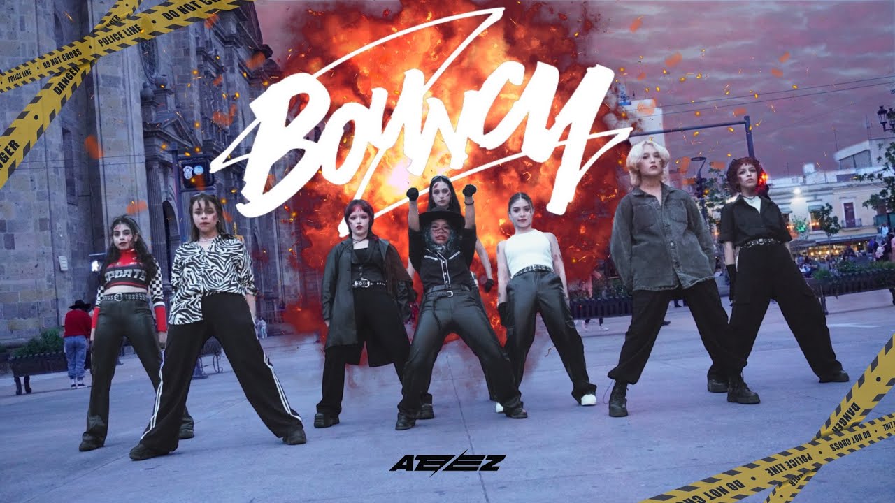 [KPOP IN PUBLIC HALLOWEEN 🧟‍♀️ | ONE TAKE] ATEEZ (에이티즈) - 'BOUNCY' | Dance Cover by EYE CANDY