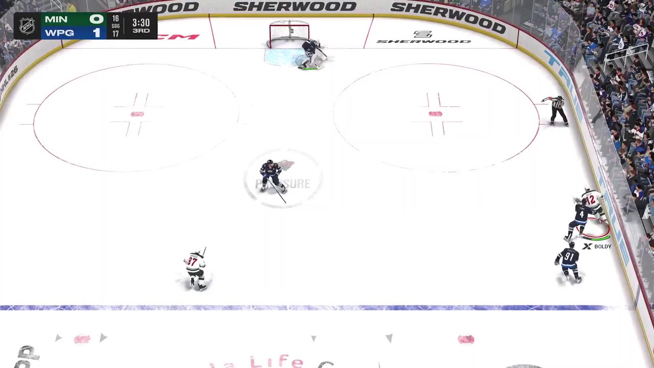 NHL 26 Season Mode Wild @ Jets