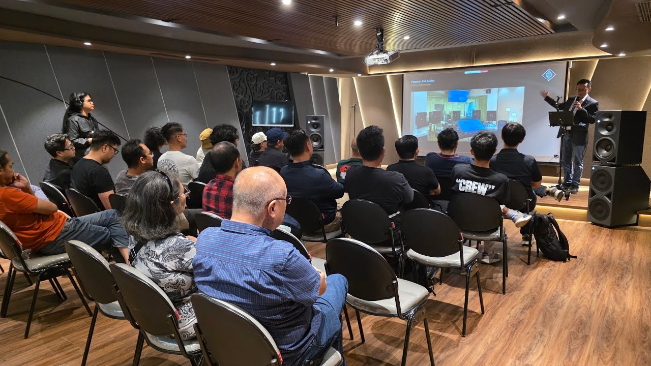Neumann Workshop and Grand Opening Studio Auditorium Highlight