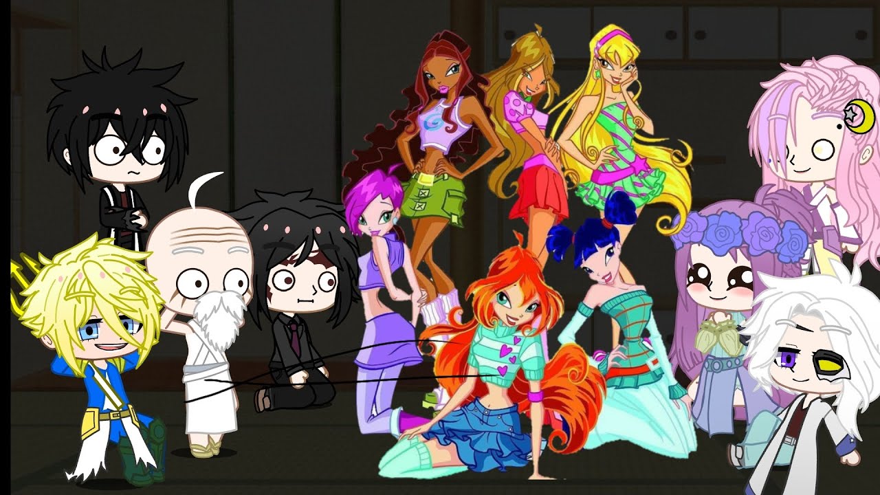 deuses react to Winx 1/??