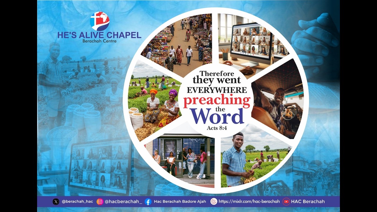 ✝️Sunday Service | He's Alive Chapel Berachah