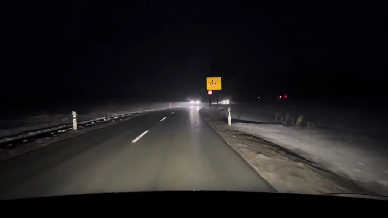 Cool ein Tesla Model Y /Fredenbeck nach Harsefeld +1 Grad