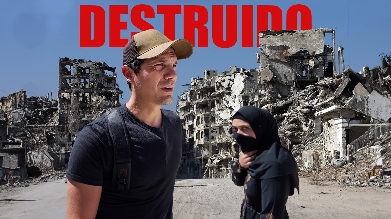 Caminando sobre lo poco que queda de Siria 💔