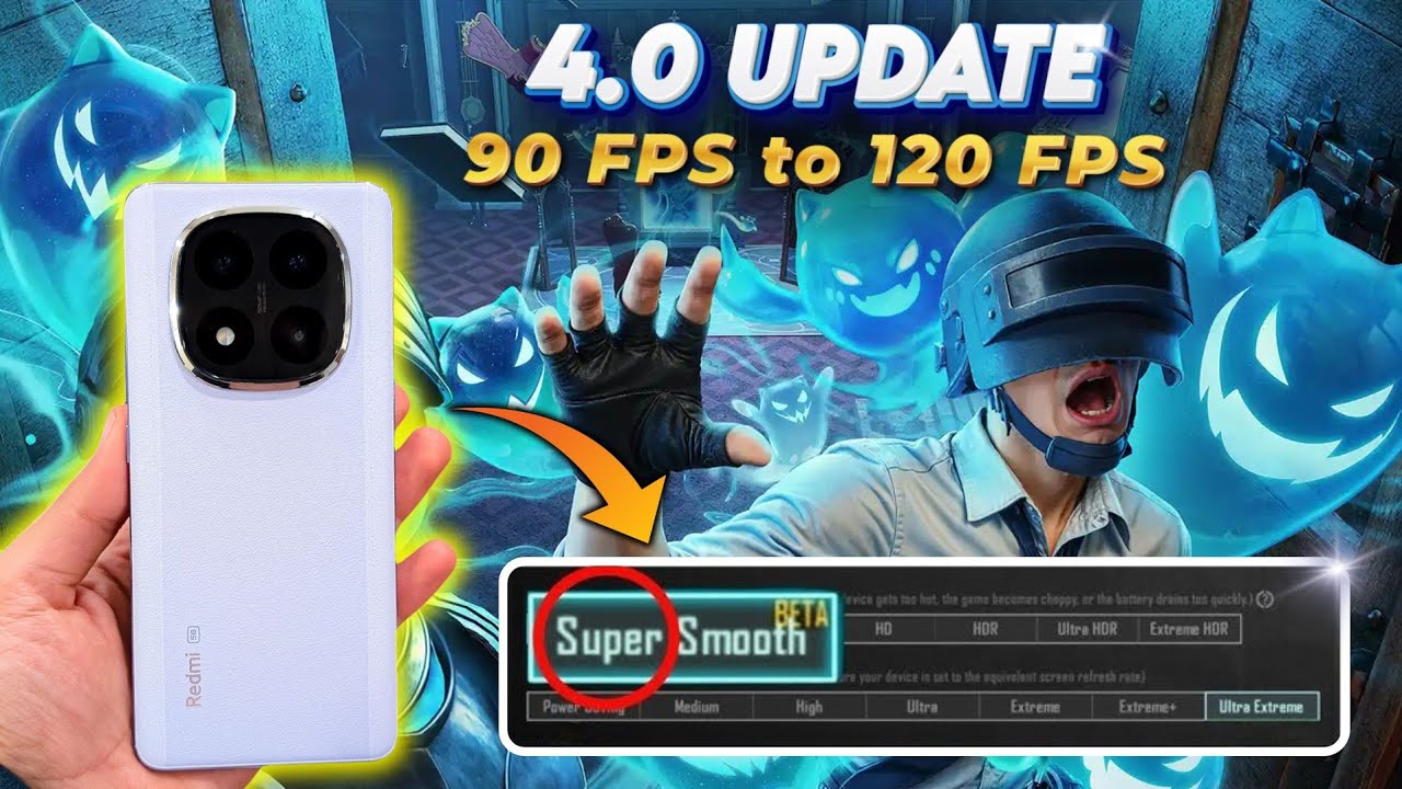 Redmi Note 14 Pro 5G PUBG Mobile | Super Smooth Graphic Settings Test | 4.0 Update