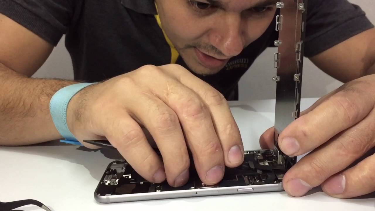 Iphone 6 tela apagada.