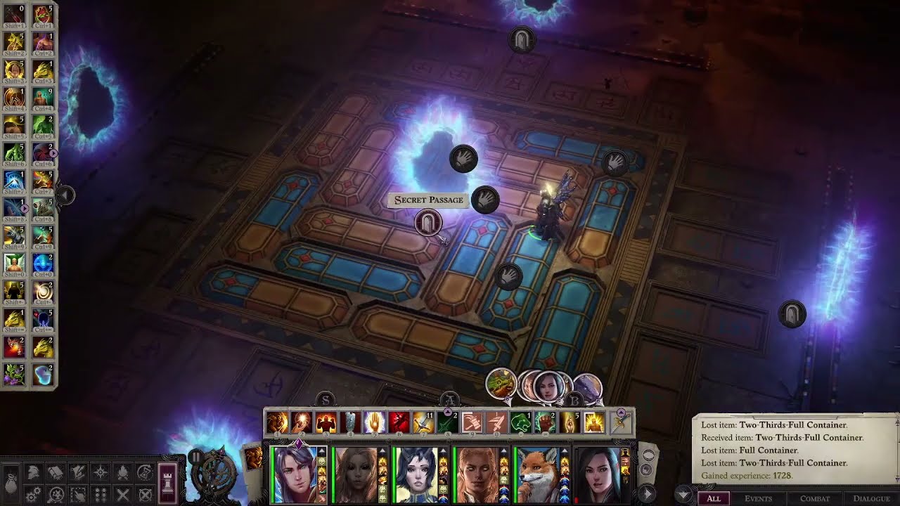 Solving Heart of Mystery Puzzle with vials from Laughing Caves in Wrath of the Righteous Pathfinder