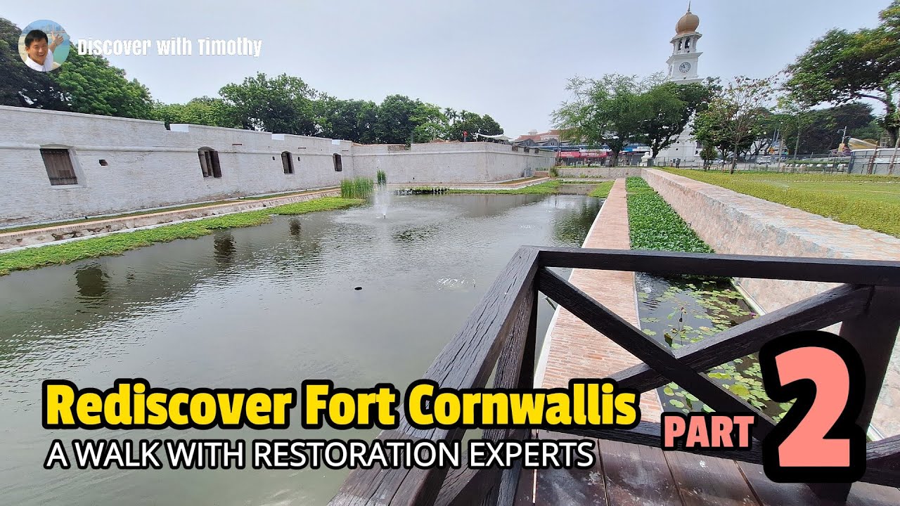 Part 2 of Fort Cornwallis Restoration Video