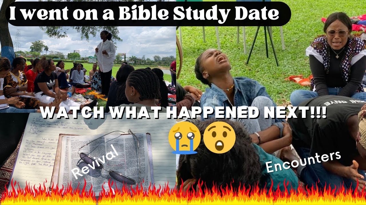 VLOG: I went on a Bible Study Date and The Holy Spirit visited us|Revival🔥MUST WATCH😳🔥