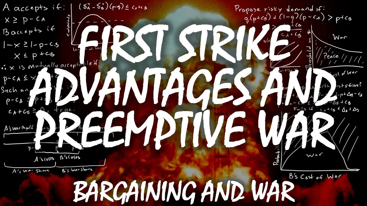 First Strike Advantages and Preemptive War | Bargaining and War
