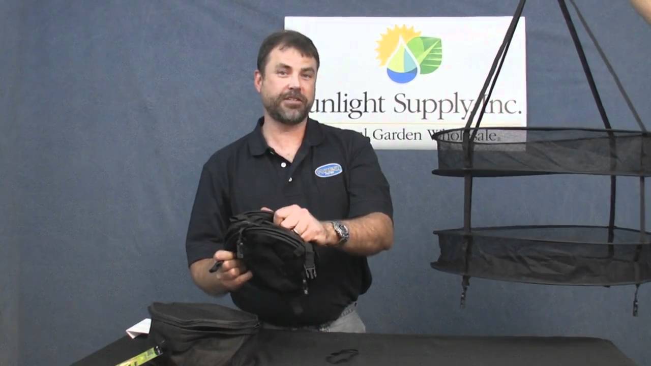 Sunlight Supply Presents the Hang Time Drying Rack