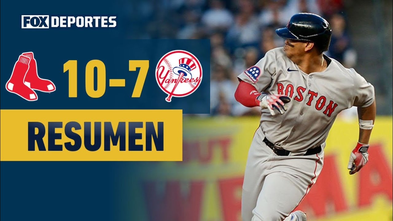 🤩 RED SOX SE IMPONEN EN NY | Boston Red Sox 10-7 New York Yankees | HIGHLIGHTS | MLB 2025