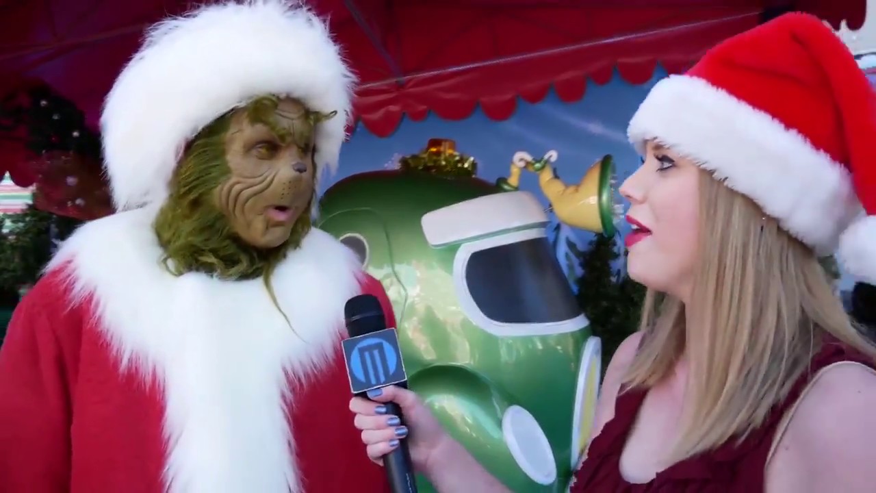 Interview with the Grinch at Universal