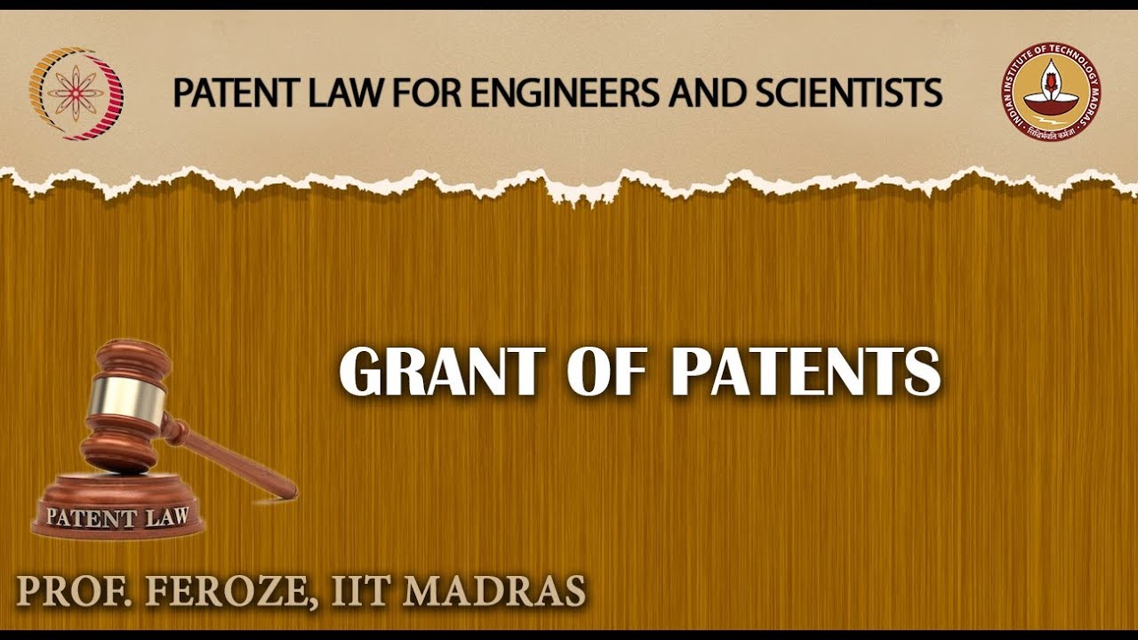 Grant of Patents