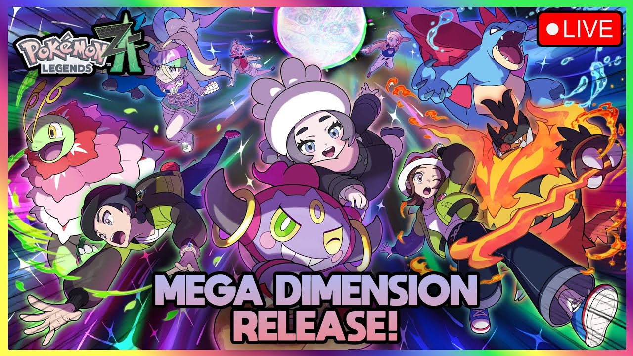 POKEMON LEGENDS Z-A MEGA DIMENSION RELEASE, LET'S GO