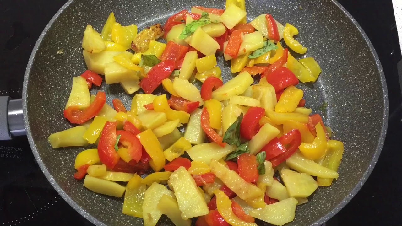 TORTA SALATA PEPERONI E PATATE - Mamma Bianco #92