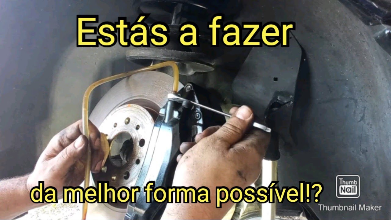Purga perfeita, travagem perfeita! E como fazer a purga perfeita? Fácil! Para todos os carros.
