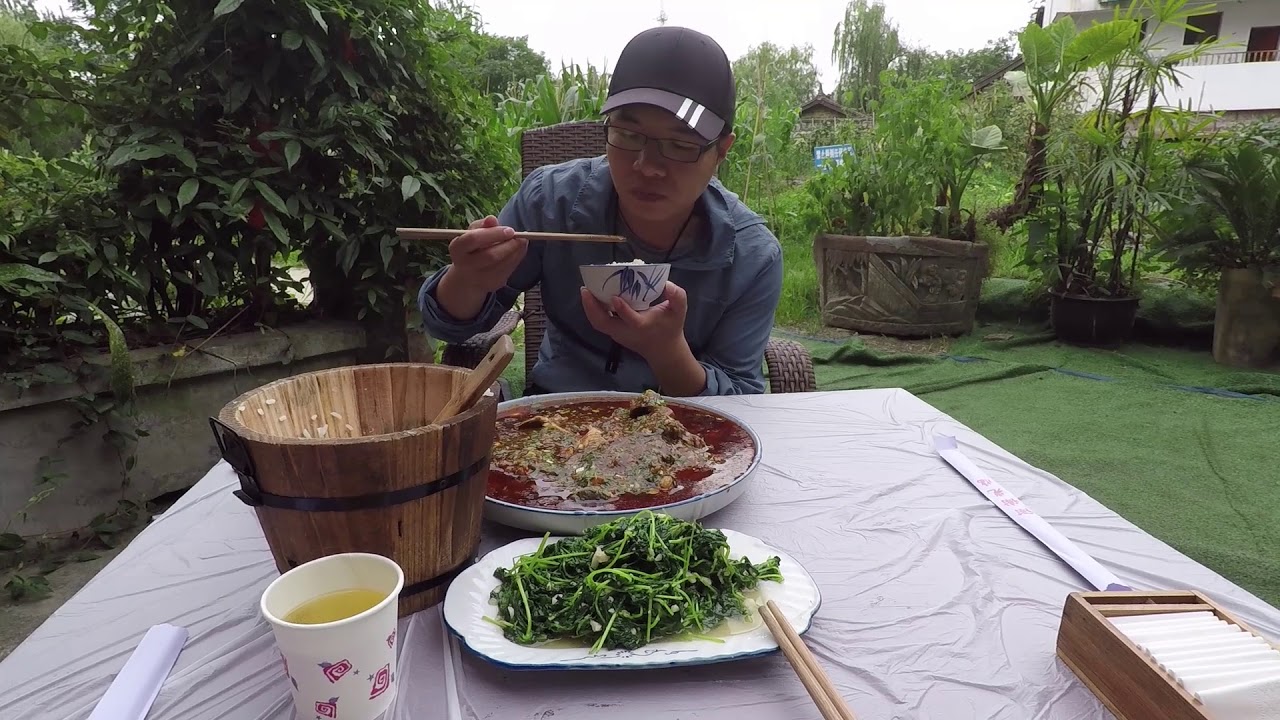 【一游记】成都黄龙溪古镇，在菜园子里吃饭，这种感觉太棒了