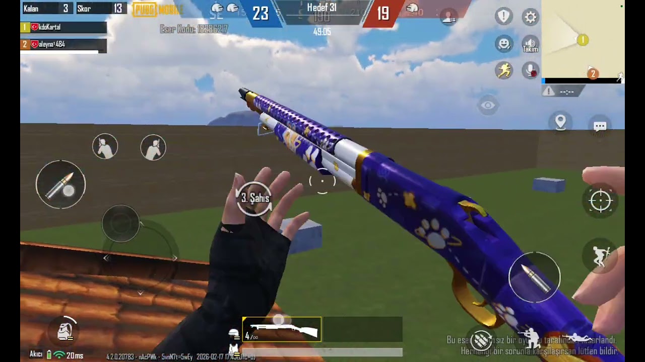 İ N T İ K A M aldım iki kişiyi yendim #pubgmobile #pubg #wow