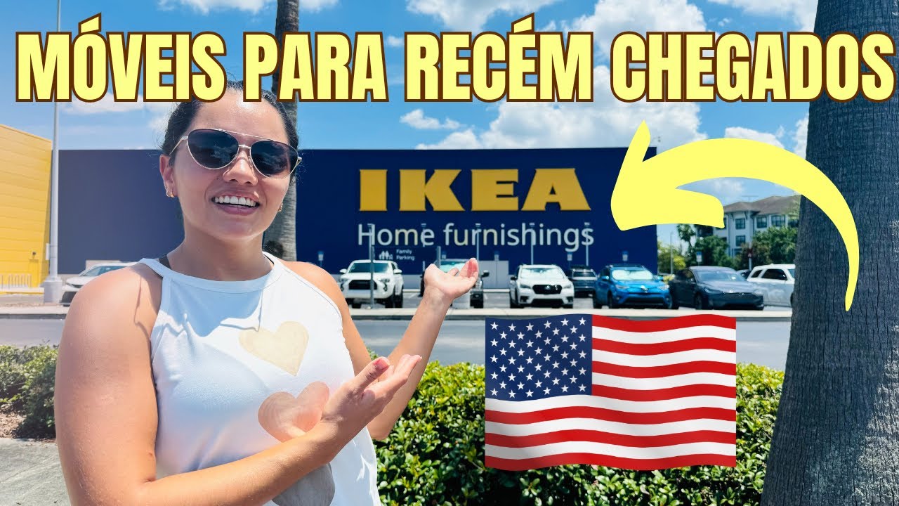 LOJA DE MÓVEIS PARA RECÉM CHEGADOS NOS ESTADOS UNIDOS | IKEA EM ORLANDO NOS EUA