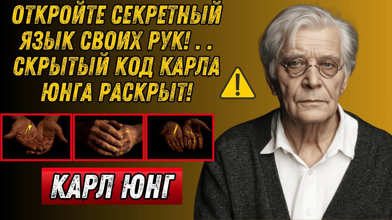 Карл Юнг | Форма твоих рук раскрывает твои самые глубокие бессознательные страхи