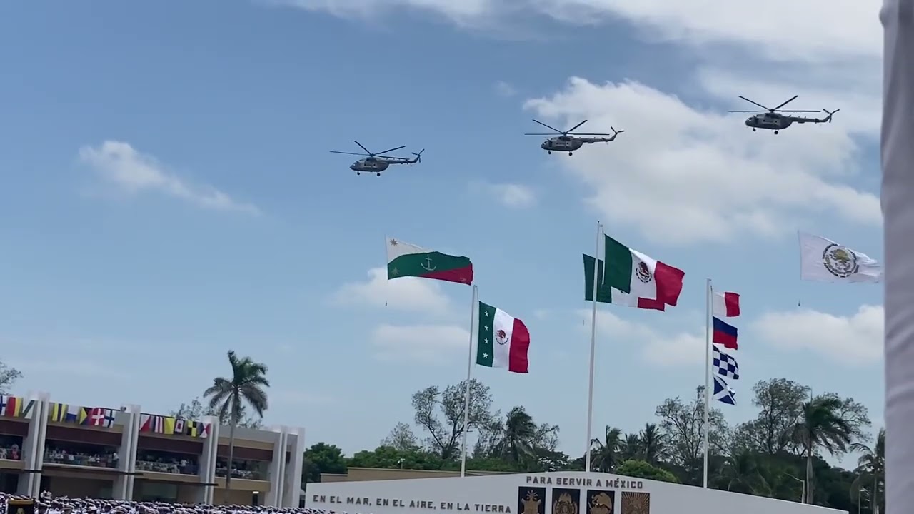 SEMAR ⚓️ Graduación de Cadetes HENM 25 Julio 2025 