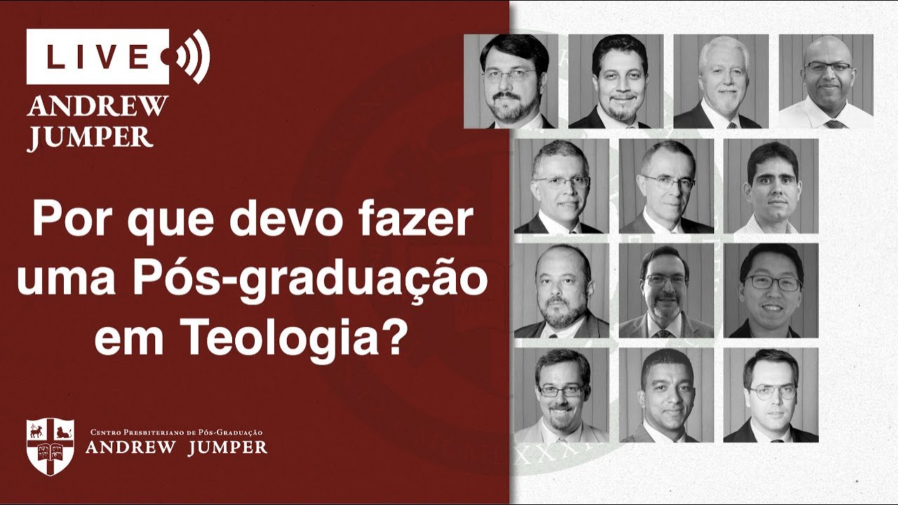 Por que devo fazer uma Pós-graduação em Teologia? - Professores do Andrew Jumper