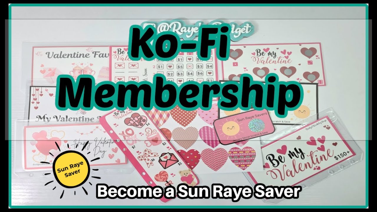 Новые подписки, уровни и товары Kofi | Станьте частью сообщества Sun Raye Savers!🌞