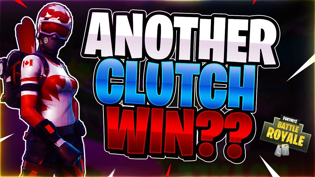 ANOTHER AMAZING  CLUTCH WIN?!? Tournament Highlight #28 (Fortnite Battle Royale)