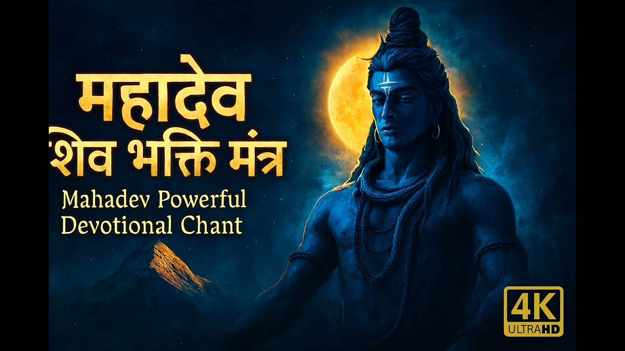 महादेव शिव भक्ति मंत्र 🔱 Powerful Mahadev Devotional Chant | Shiv Mantra Meditation | Shiva Bhajan