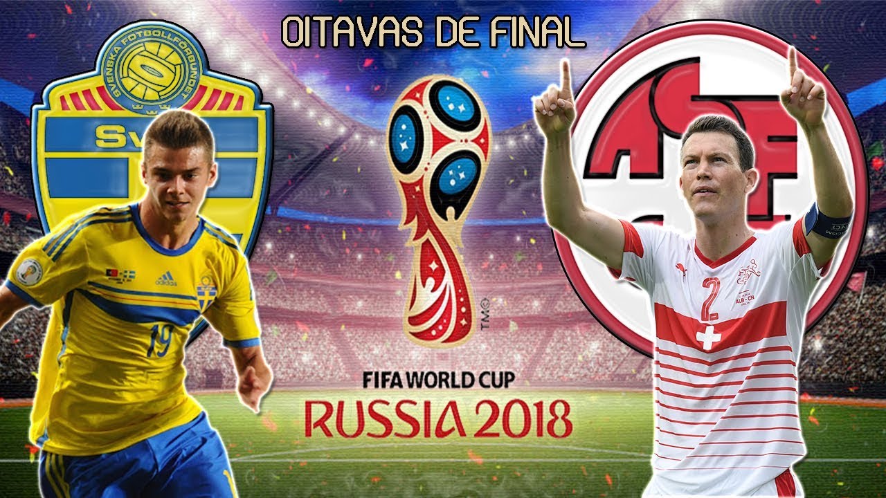 SUÉCIA VS. SUÍÇA (03/07/2018) COPA DO MUNDO 2018 - Oitavas de Final - PES 2016