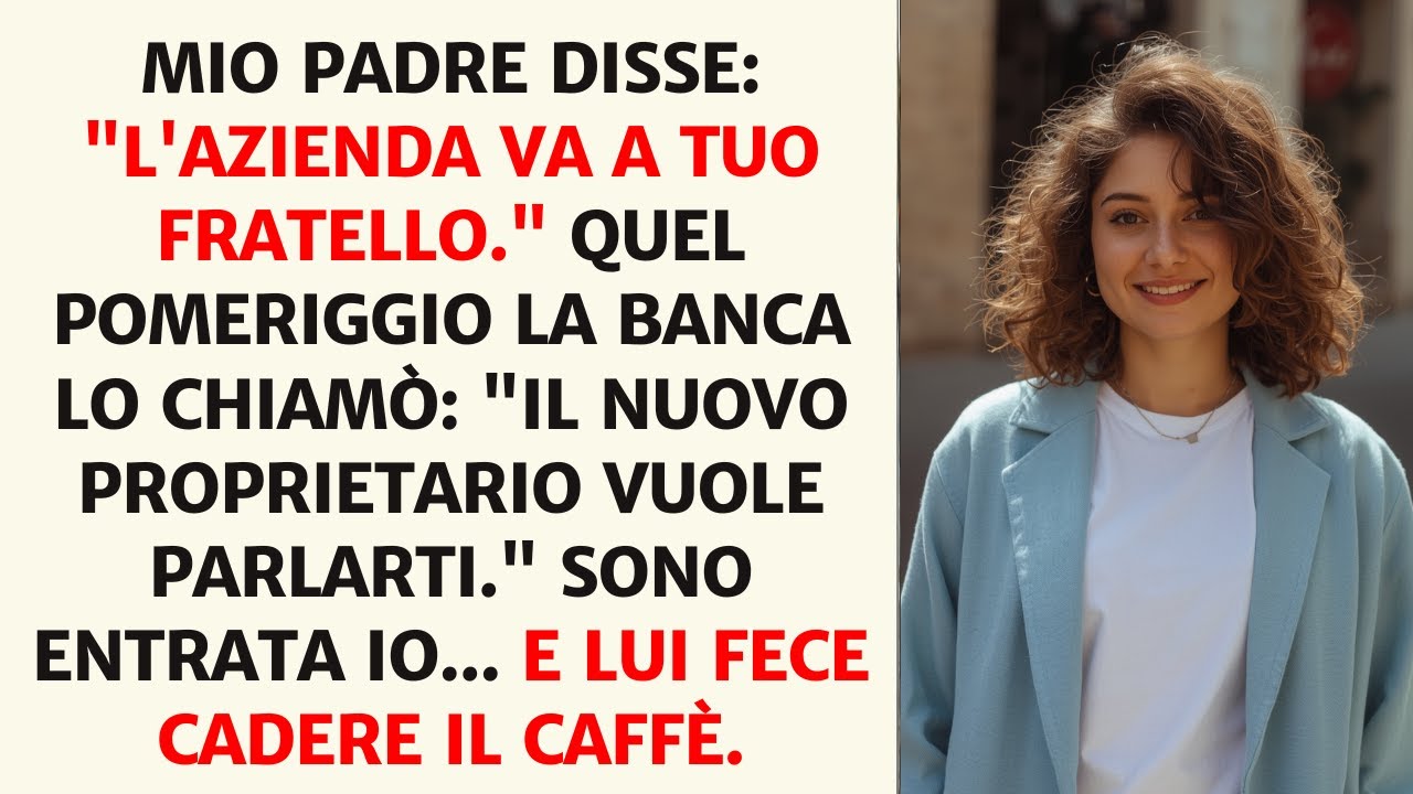 Mio Padre Lasciò Tutto A Mio Fratello Finché La Banca Non Mi Chiamò Per La Verità.