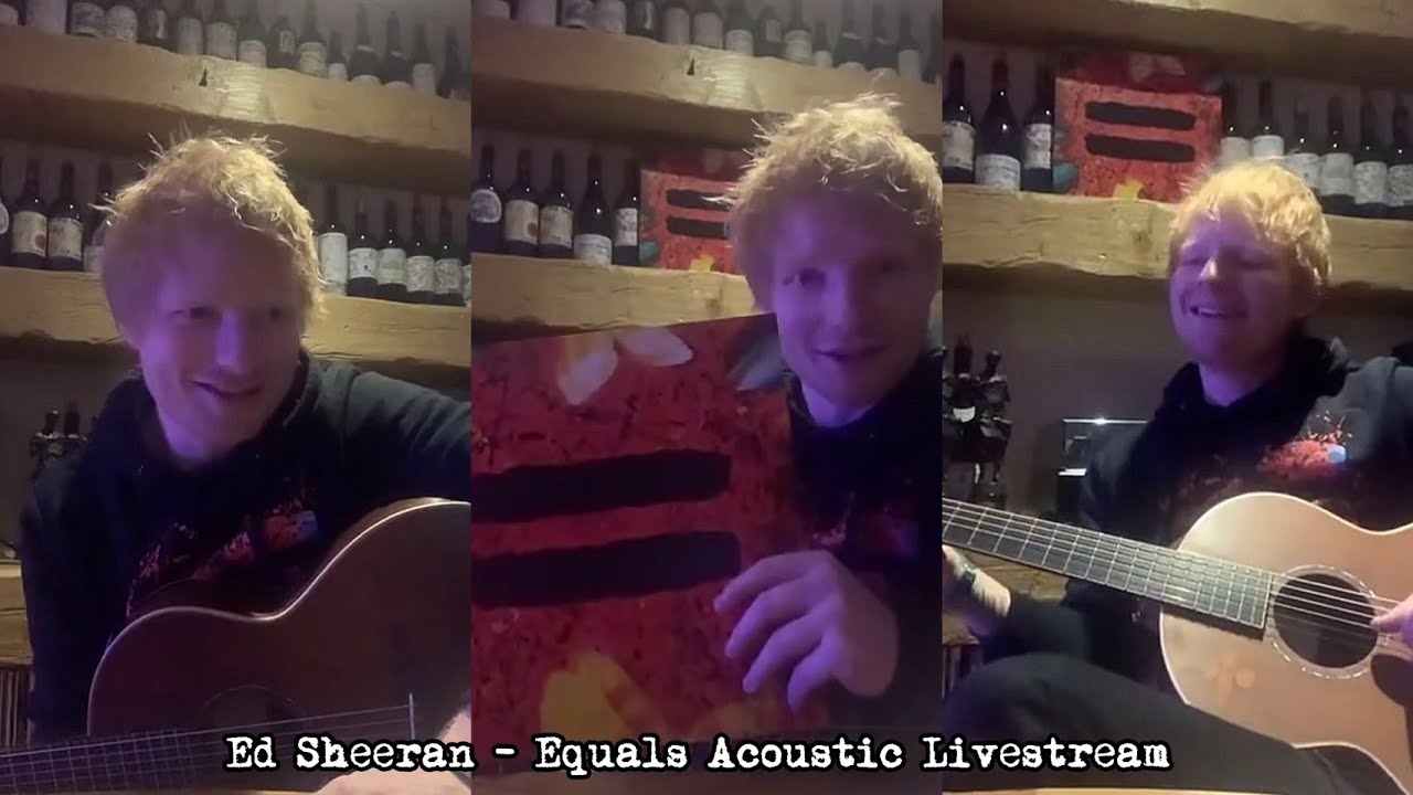 Ed Sheeran Equals in Full Instagram Livestream (31.10.2021)