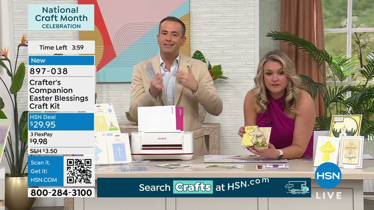 Crafter's Companion Easter Blessings Craft Kit