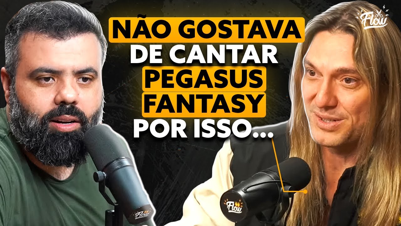 Cantor de CAVALEIROS do ZODÍACO sendo SINCERO [Edu Falaschi]