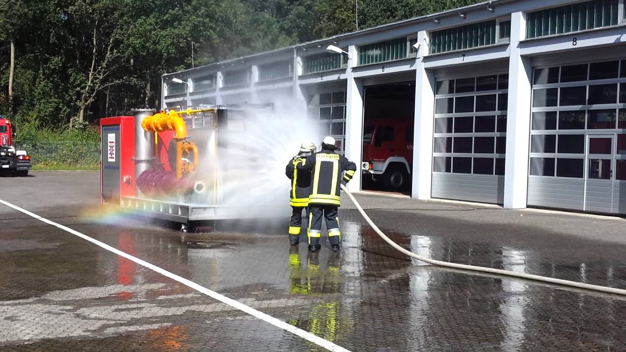Gasbrandbekämpfung HLFS Kassel