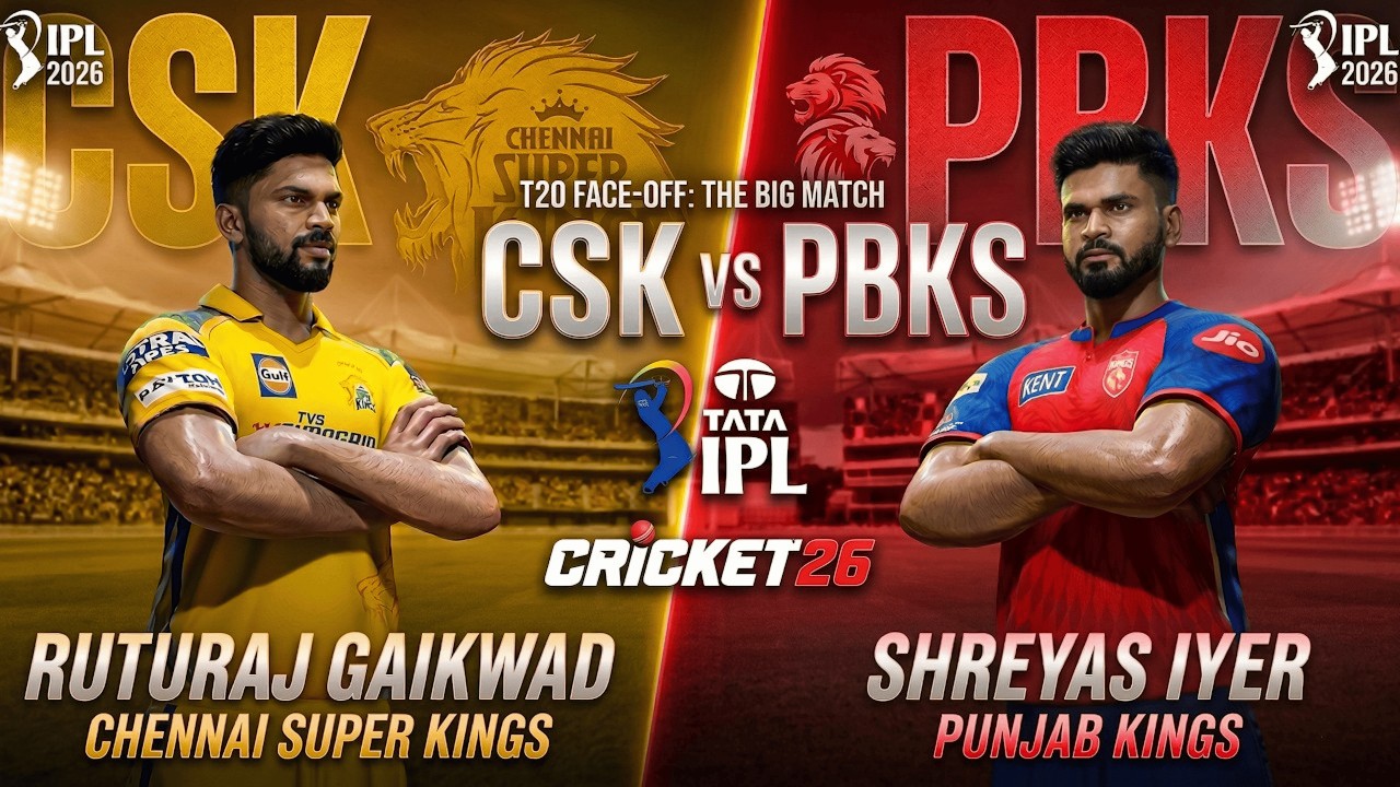 Cricket 26 Malayalam IPL Live | CSK vs PBKS @NanduTaT #kerala  #ipl2026