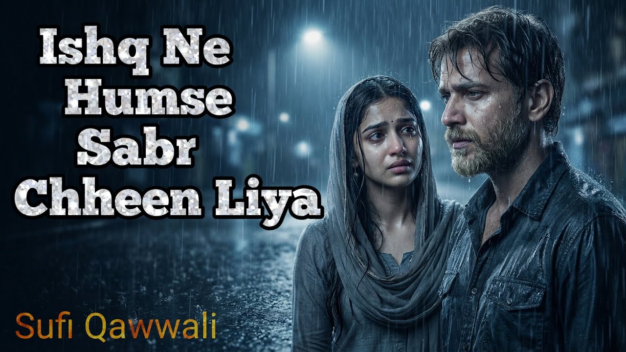 Ishq Ne Humse Sabr Chheen Liya 💔 | 90s Bollywood Qawwali Vibes | Vintage Song | Male Voice