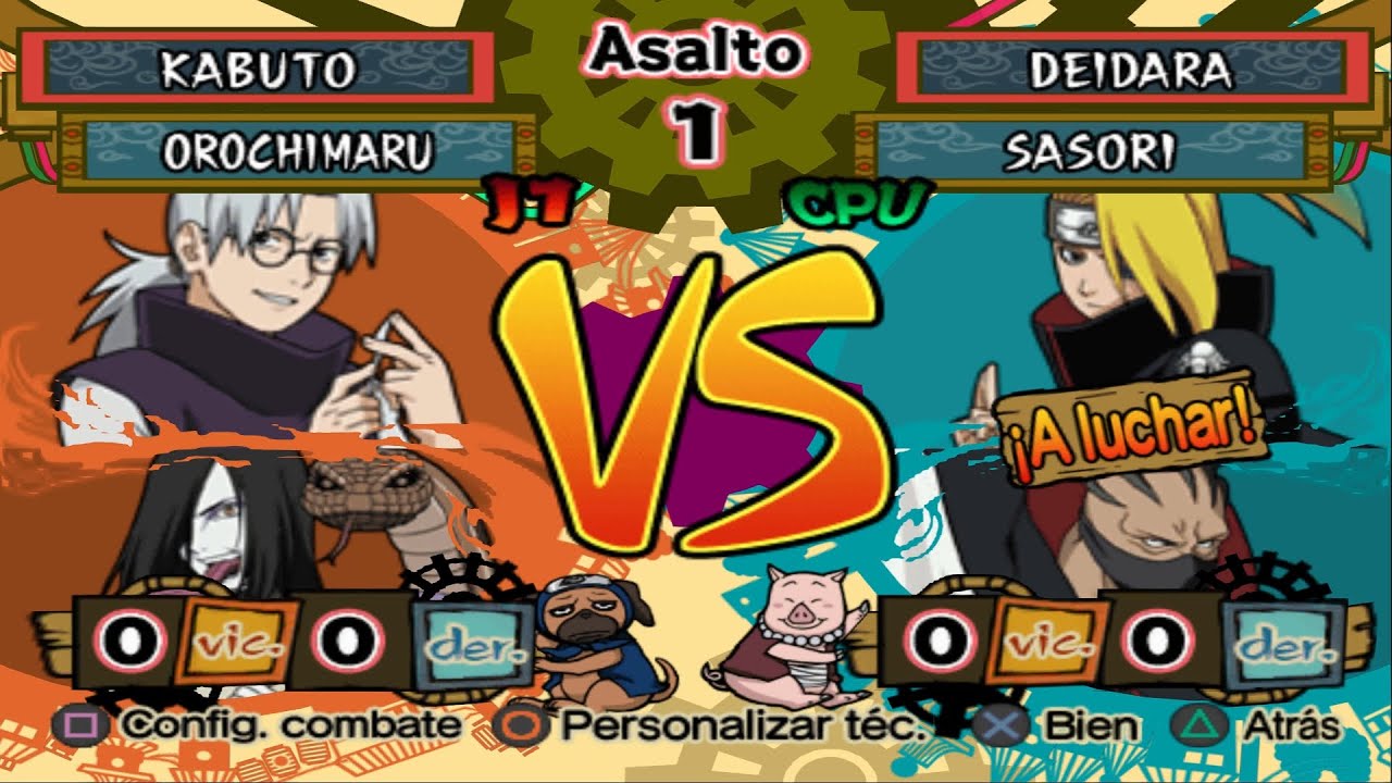 Kabuto VS Deidara - Naruto Shippuden Ultimate Ninja 5