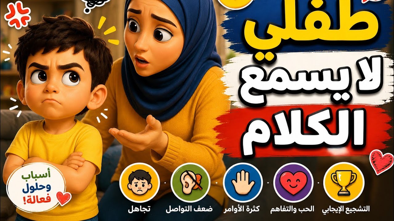 طفلك لا يسمع الكلام؟ جرّبي هذه الطريق