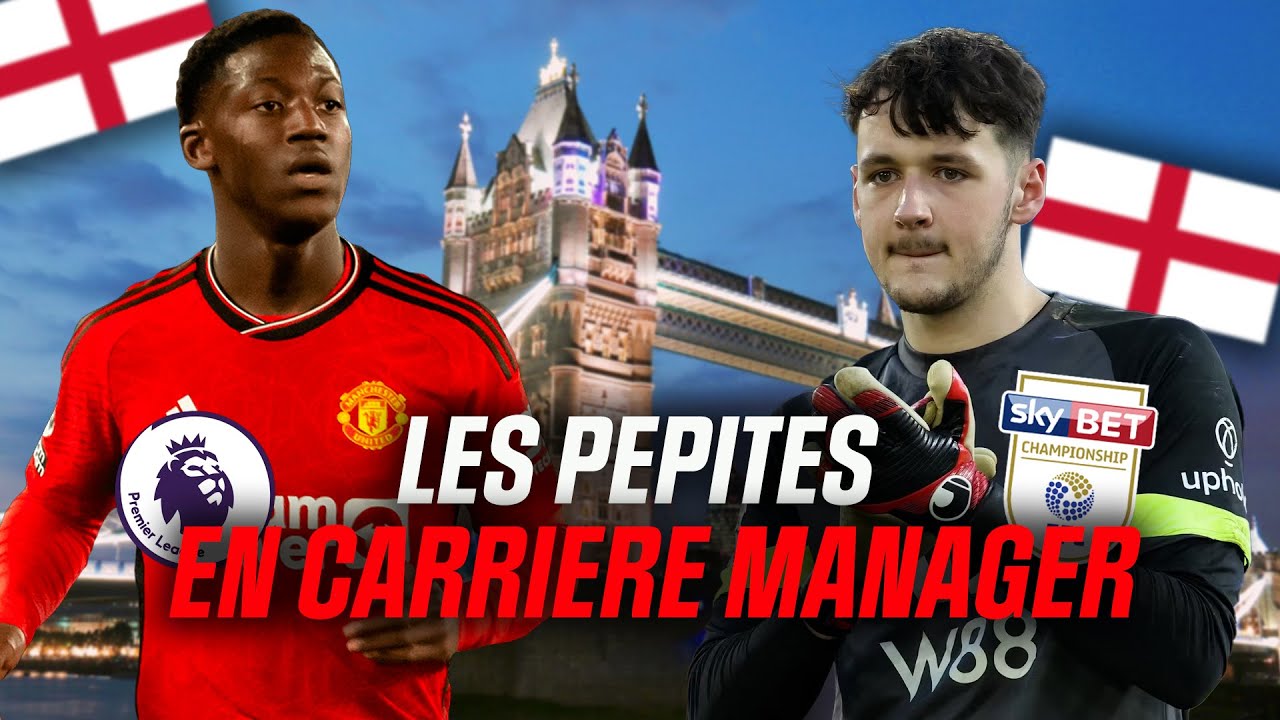 Les PEPITES jouant en ANGLETERRE sur FC25 !