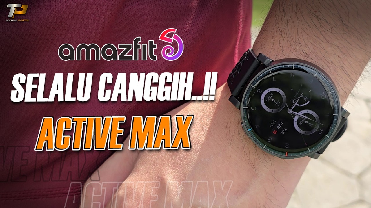 REVIEW FITUR AMAZFIT ACTIVE MAX + UNBOXING | FULL SETTING AMAZFIT ACTIVE MAX
